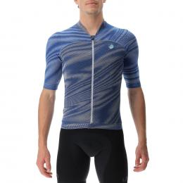 UYN Kurzarmtrikot Wave, für Herren, Größe L, Radtrikot, Fahrradbekleidung