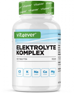 Vit4ever Elektrolyte Komplex, 420 Tabletten Angebot kostenlos vergleichen bei topsport24.com.