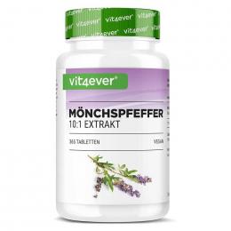 Vit4ever M?nchspfeffer Extrakt 10:1 - 365 Tabletten