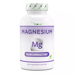 Vit4ever Magnesiumbisglycinat, 365 Kapseln