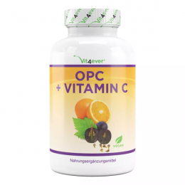 Vit4ever OPC mit Vitamin C, 240 Kapseln MHD 31.10.2024