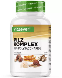 Vit4ever Pilz Komplex, 180 Kapseln