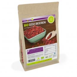 Vita2You Bio Goji Beeren 1kg Zippbeutel - aus Ökologischem Anbau - Premium Qu...