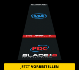 Winmau Pro-Zone Precision Blade 6 Dartmatte mit Oche