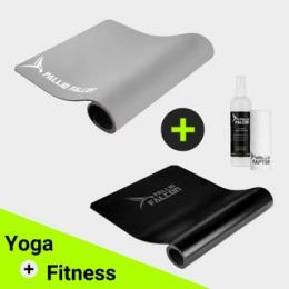 Yoga + Fitness Set - grau